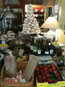 Ruffy Cake  & Produce Display