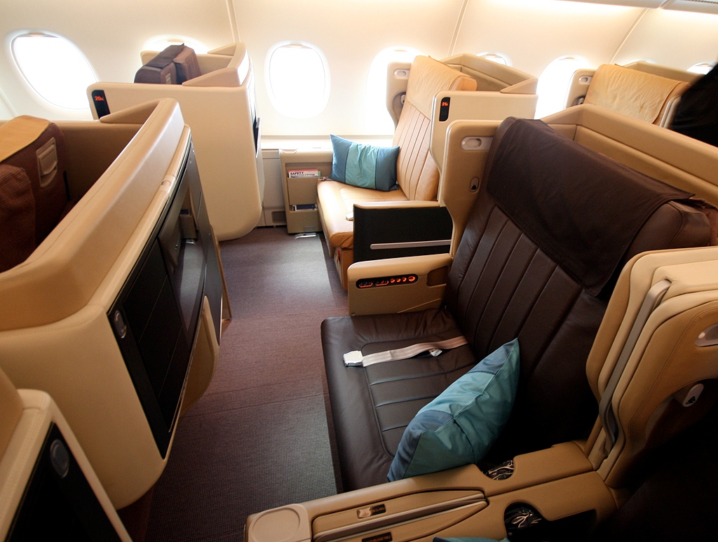 Singapore Airlines Business Class A380