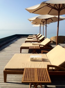 Poolside Huvafen Fushi