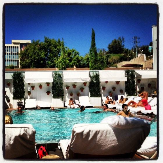 Poolside @ The Mondrian