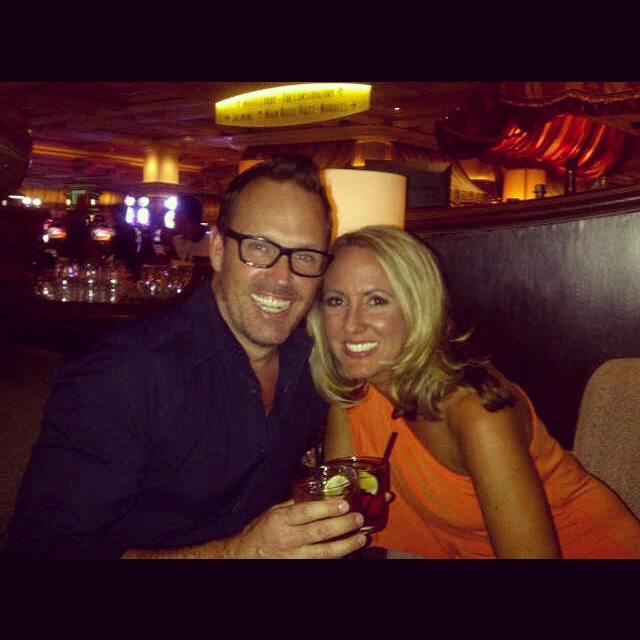 Brent & Chrissie - Bellagio Baccarat Bar