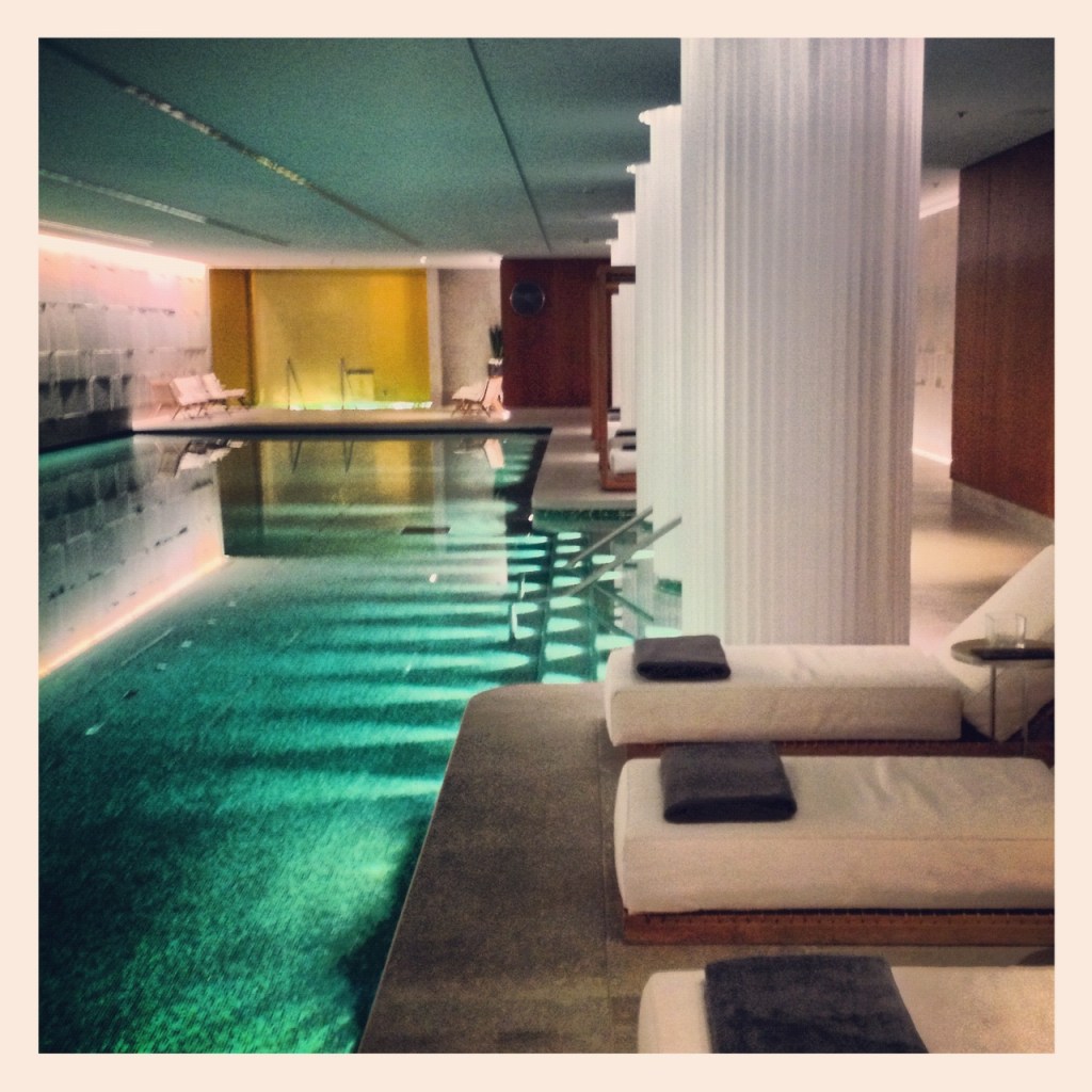 Pool at Bulgari Hotel London