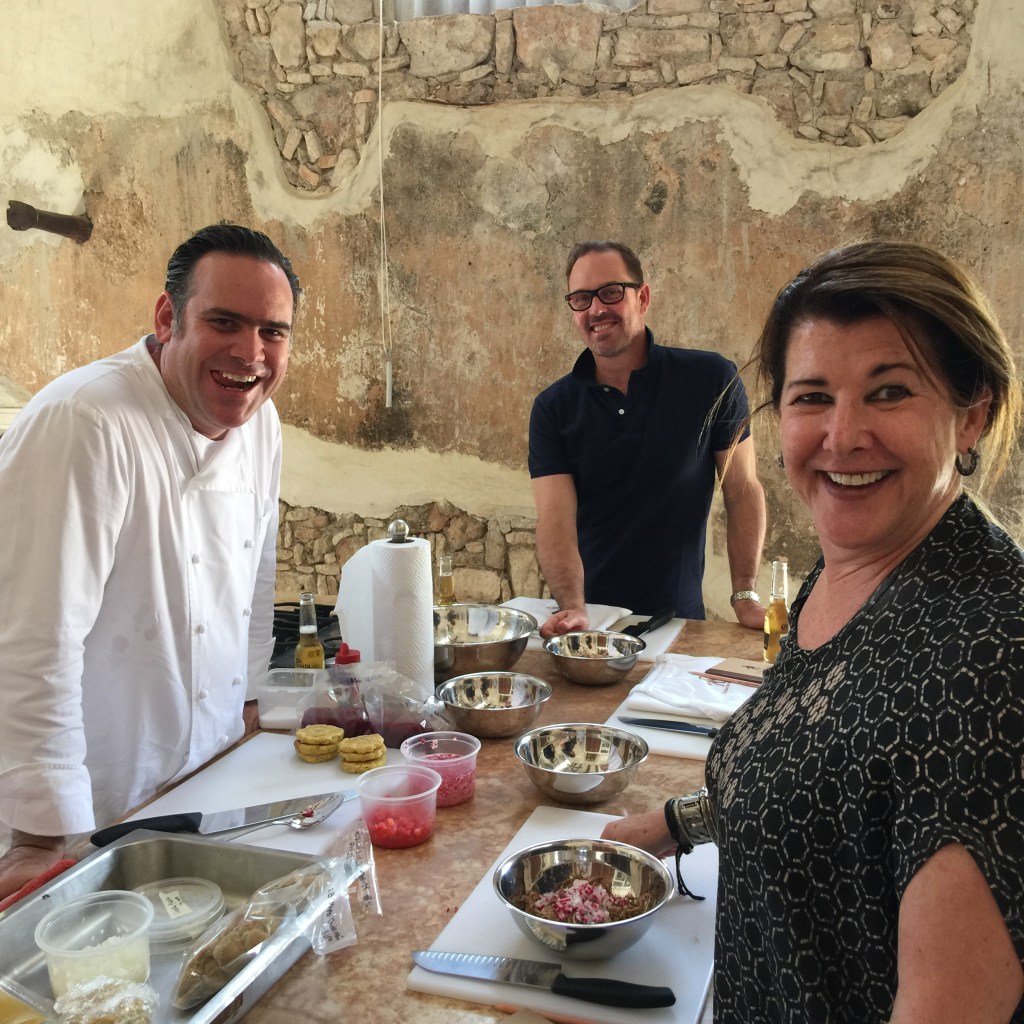 Cooking class with Robero Solis